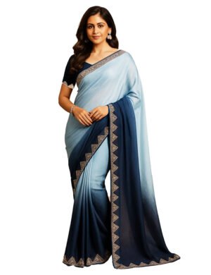 Designer silk saree