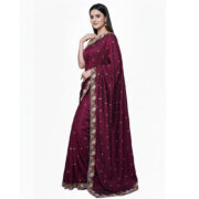 Maroon cutwork 4