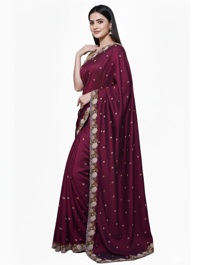 Maroon cutwork 4 Maroon cutwork 4