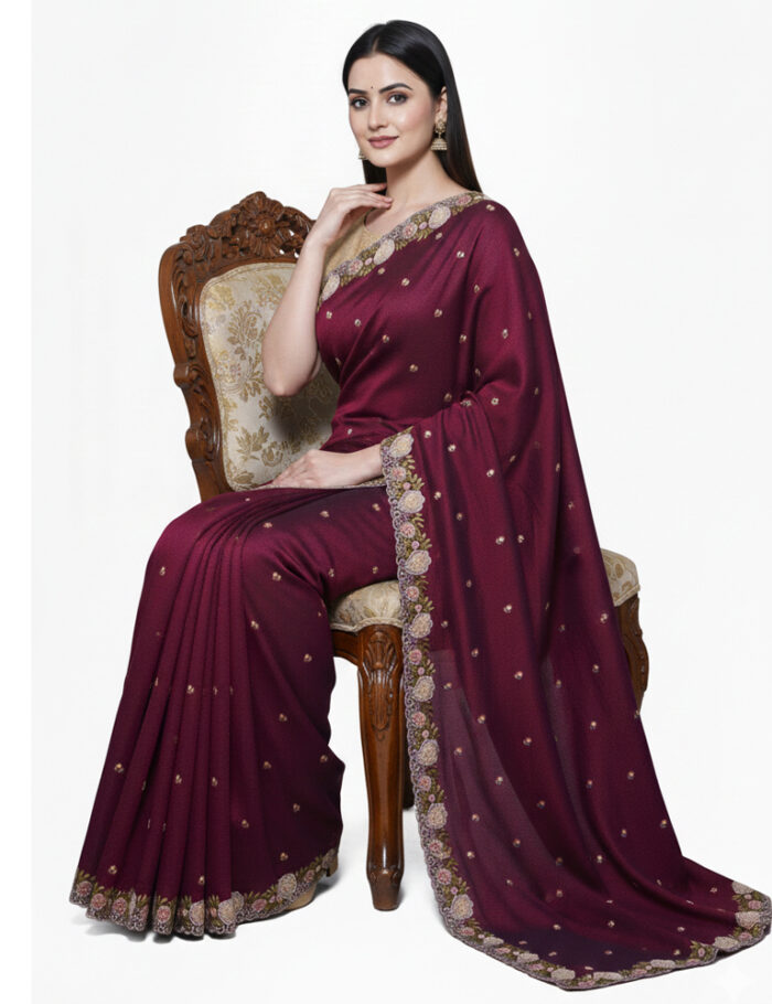 Maroon cutwork 6 Maroon cutwork 6