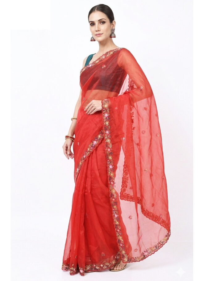 red organza 3 red organza 3