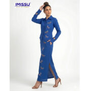 Blue skirt set 3